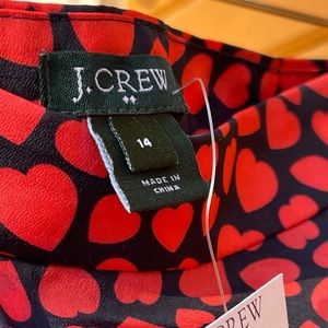 J.Crew Factory Heart Throb Skirt NWT sz 14